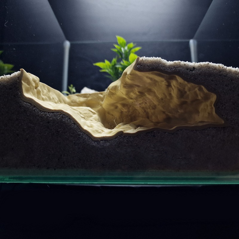 3D 프린팅된 고급 자연석 애완동물 은신처 - 도마뱀/ - Aquarium Fish Hideout 리뷰 및 가격