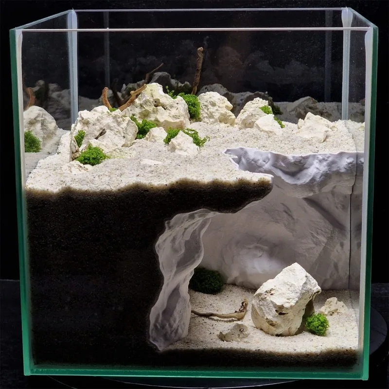 파충류/어항 조경 - 동굴, 절벽, 높은 지대 및 자연 - Aquarium Fish Elevator 리뷰 및 가격