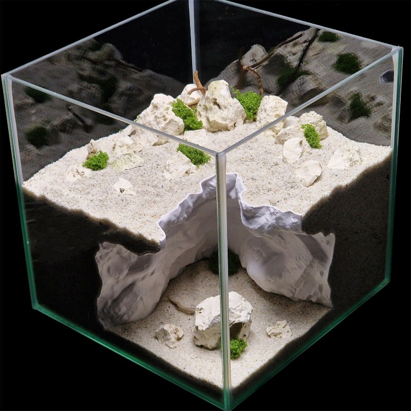 파충류/어항 조경 - 동굴, 절벽, 높은 지대 및 자연 - Aquarium Fish Elevator 리뷰 및 가격