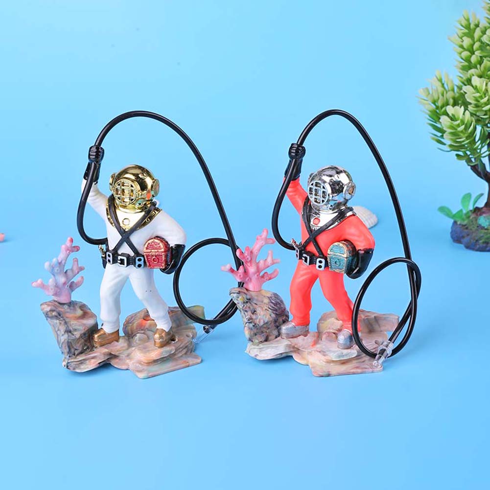 수족관 조경 산소 공압 장난감 다이버 생태 어항 장식품 - Aquarium Fish Quotes 리뷰 및 가격