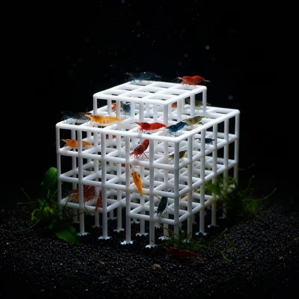 3D 프린팅된 생선/새우 은신처, 플라스틱 자연스러운  - Aquarium Fish Hideout 리뷰 및 가격