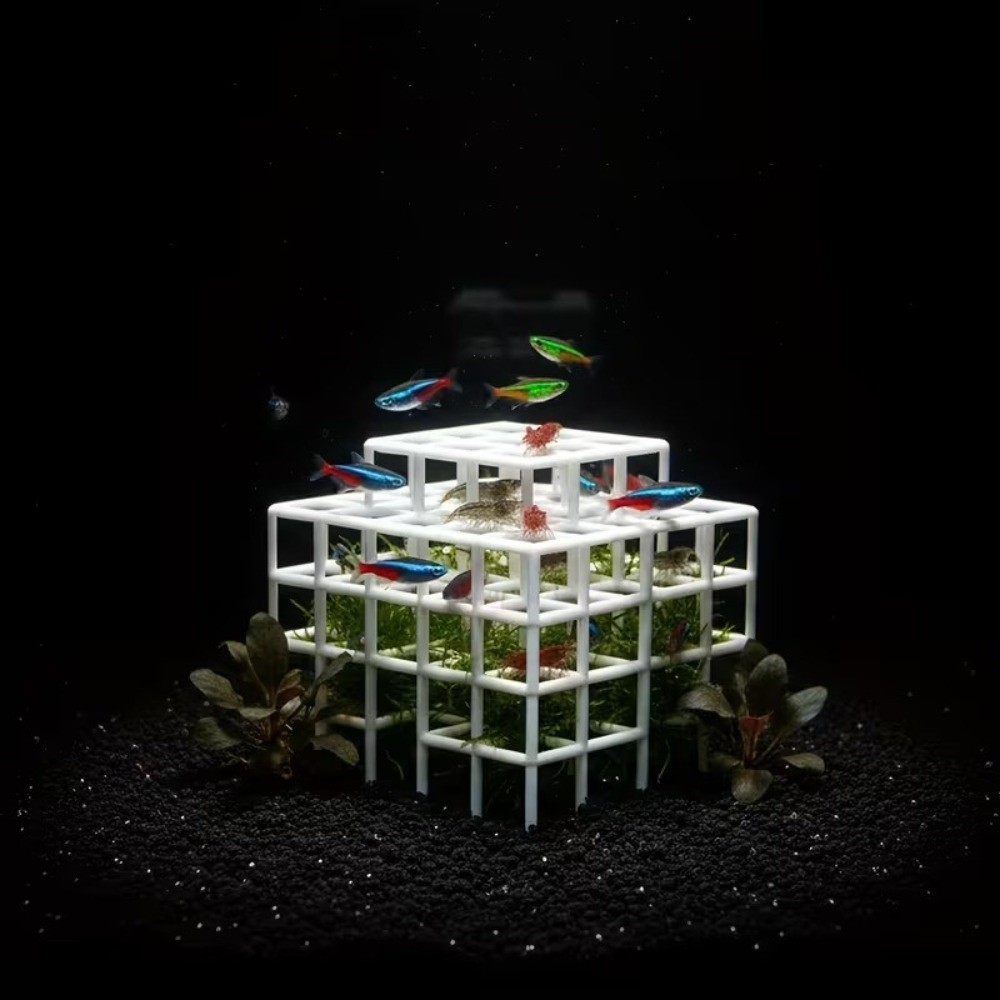 3D 프린팅된 생선/새우 은신처, 플라스틱 자연스러운  - Aquarium Fish Hideout 리뷰 및 가격