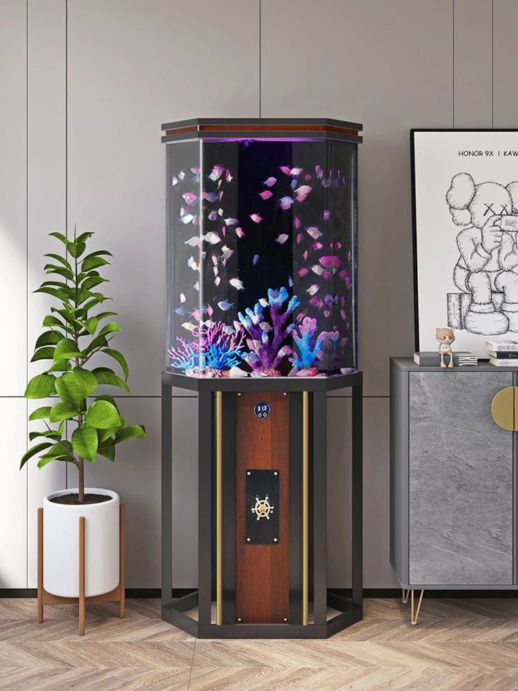 거실 어항 소형 어항 글로브형 원형 수족관 - Aquarium Fish Small 리뷰 및 가격