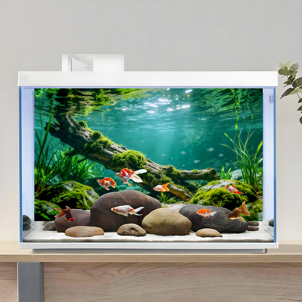 강 바닥의 죽은 나무, 수족관 스티커, 풍경 장식, 어 - Aquarium Fish Hideout 리뷰 및 가격