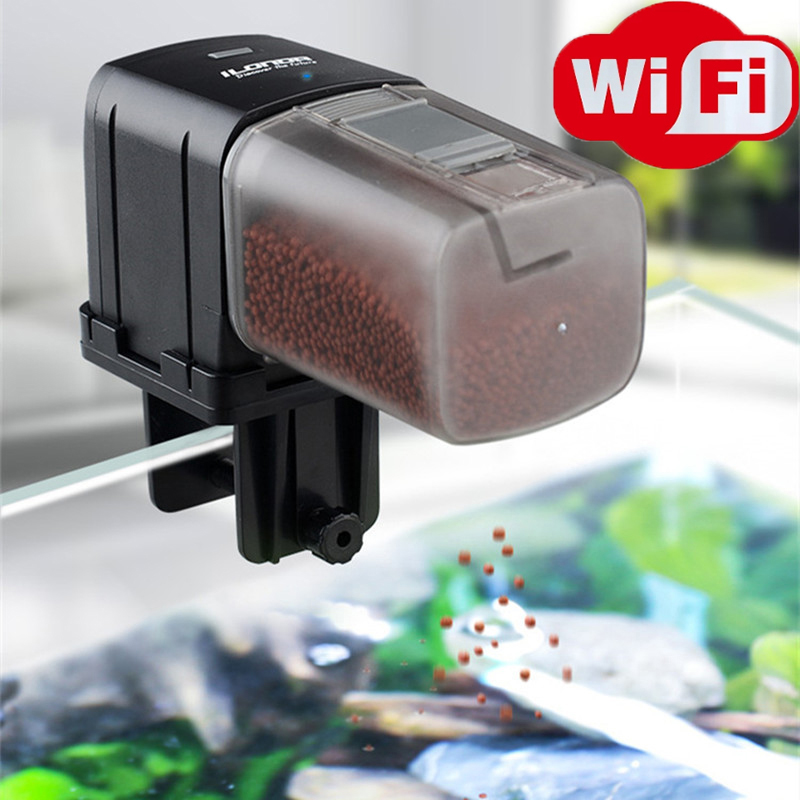 스마트 WiFi 물고기 피더 원격 제어 물고기 탱크 휴 - Aquarium Fish Holiday Food 리뷰 및 가격